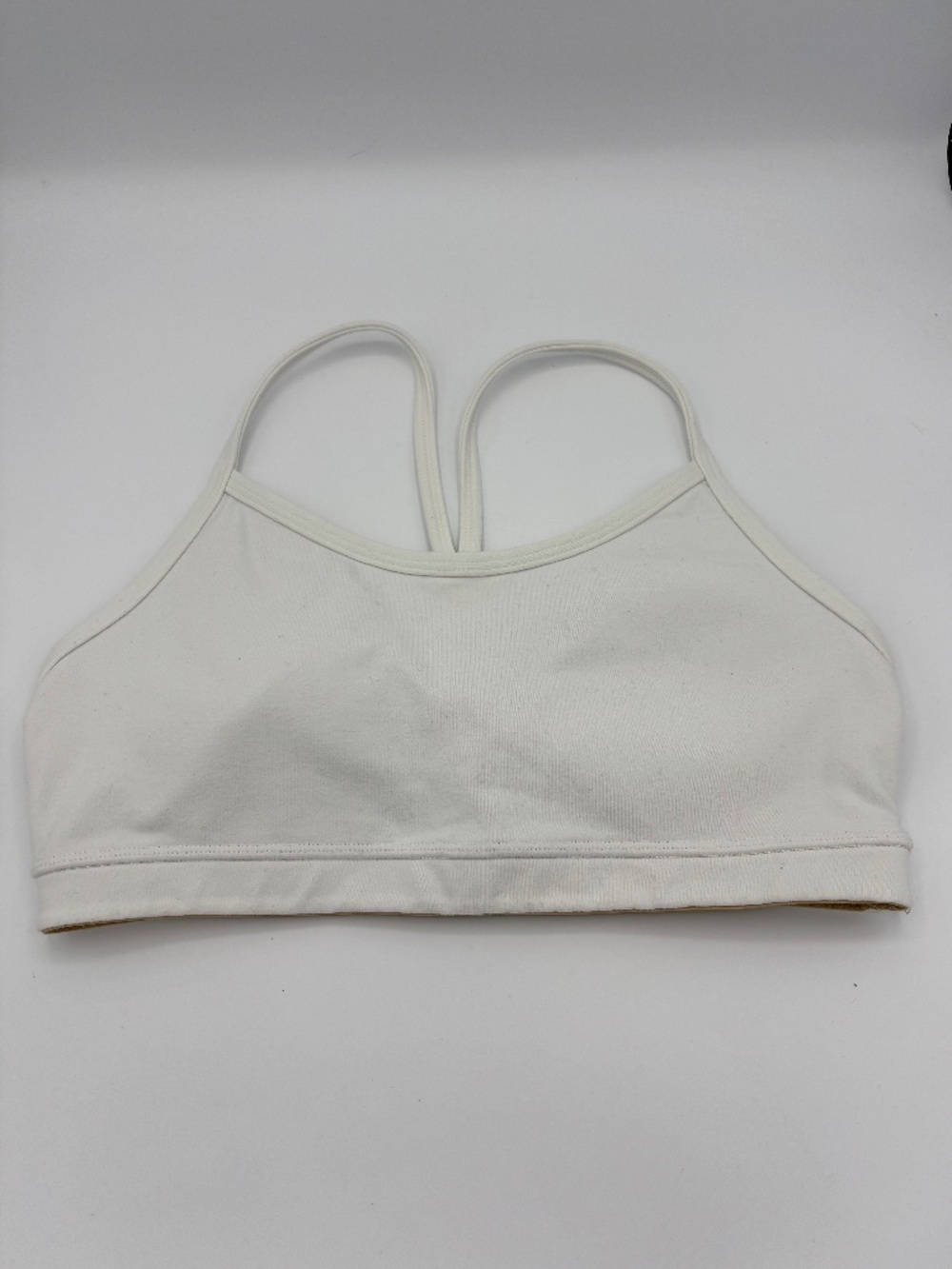 Lululemon White Sports Bra
